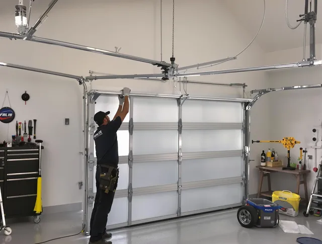 Sagamore Hills Garage Door Repair certified team performing precision garage door installation in Sagamore Hills