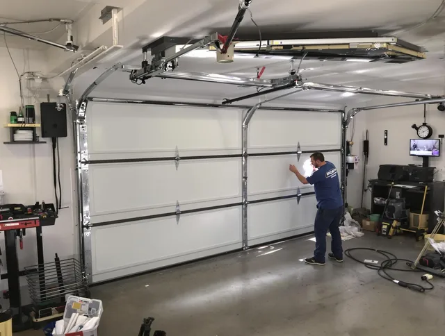 Professional garage door repair service by Sagamore Hills Garage Door Repair in Sagamore Hills