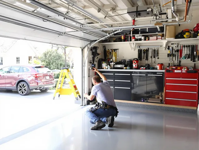Local garage door repair service by Sagamore Hills Garage Door Repair in Sagamore Hills