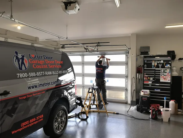Sagamore Hills Garage Door Repair team performing same-day garage door repair in Sagamore Hills