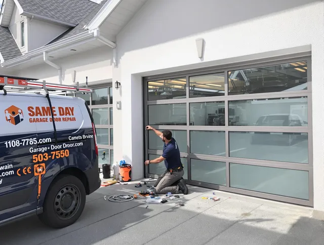 Same-day garage door repair service by Sagamore Hills Garage Door Repair in Sagamore Hills